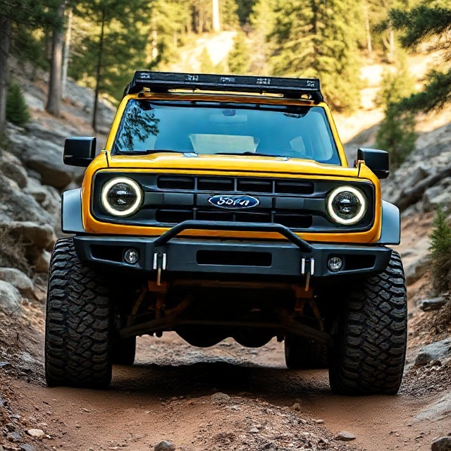 What Are the Handles on the Hood of a Ford Bronco For?