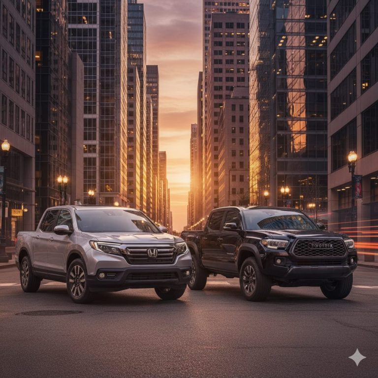 2025 Honda Ridgeline vs Toyota Tacoma — Which Truck Wins?