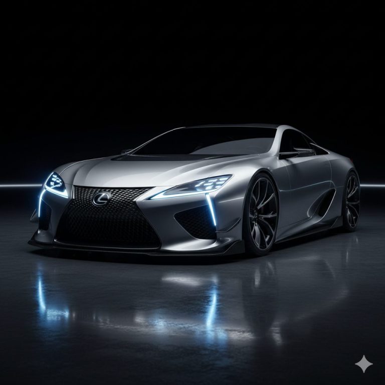 Lexus Unveils All-Electric LFA Concept With Breakthrough Supercar Engineering