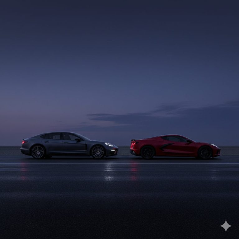 10 Sedans That Outsprint the C8 Corvette Without Breaking a Sweat