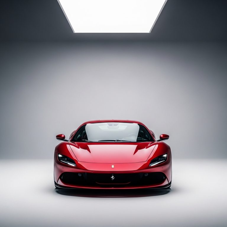 Ferrari went electric while keeping the cabin driver-focused