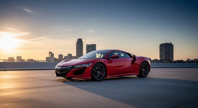 Honda NSX Tribute Revives 1990s Supercar Competition