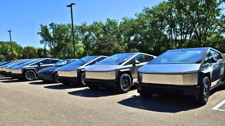 Tesla Slashes Cybertruck $20K As Sales Collapse 48%—SpaceX Bought 1,000 Units To Hide Real Demand
