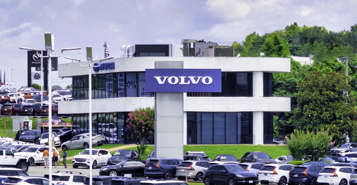 A Volvo car dealership in Chattanooga Tennessee