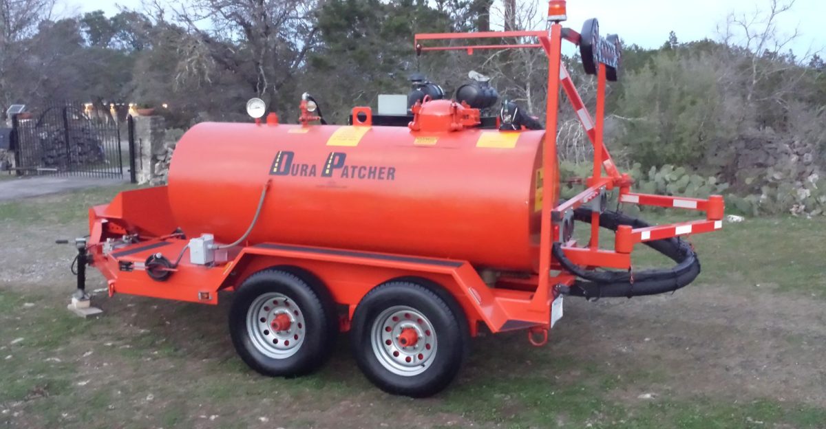Texas Patcher - Durapatcher Pothole Repair Machine And Parts Dealer Permanent Pothole Repair Service by Richard Boardman