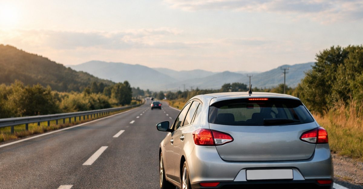 Natural Drive on Open Road by Ox M
