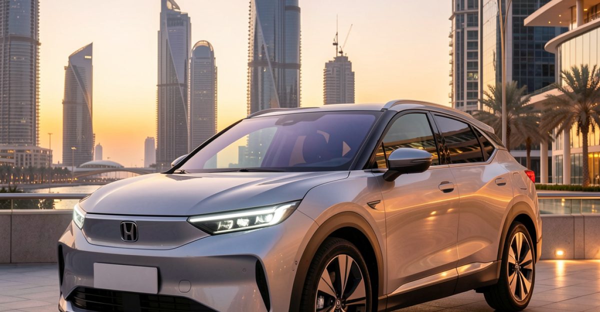 Honda e-NS1 Electric SUV Now in Dubai by Mikel Redon