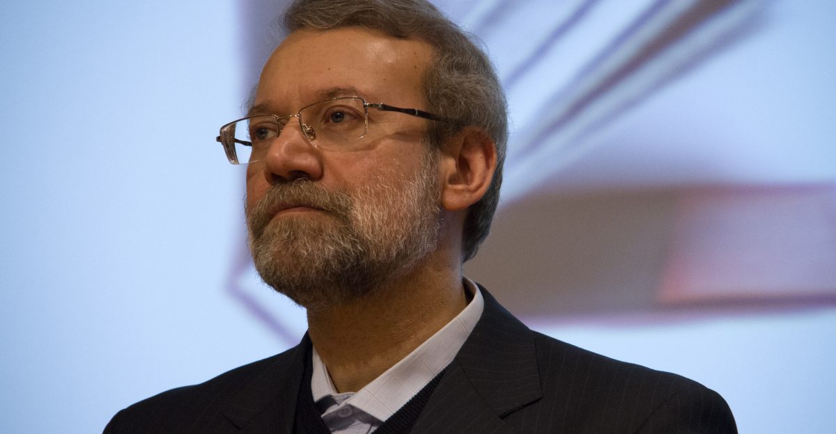 Ali Larijani is an Iranian philosopher conservative politician and the current chairman of the Parliament of Iran Larijani was the Secretary of the Supreme National Security Council from 15 August 2005 to 20 October 2007 appointed to the position by President Mahmoud Ahmadinejad replacing Hassan Rouhani Acceptance of Larijani s resignation from the secretary position was announced on 20 October 2007 by Gholamhossein Elham the Iranian government s spokesman mentioning that his previous resignations were turned down by President Ahmadinejad