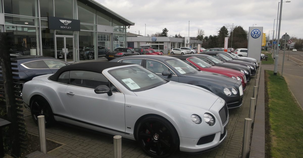 Bentley dealership Milton Road