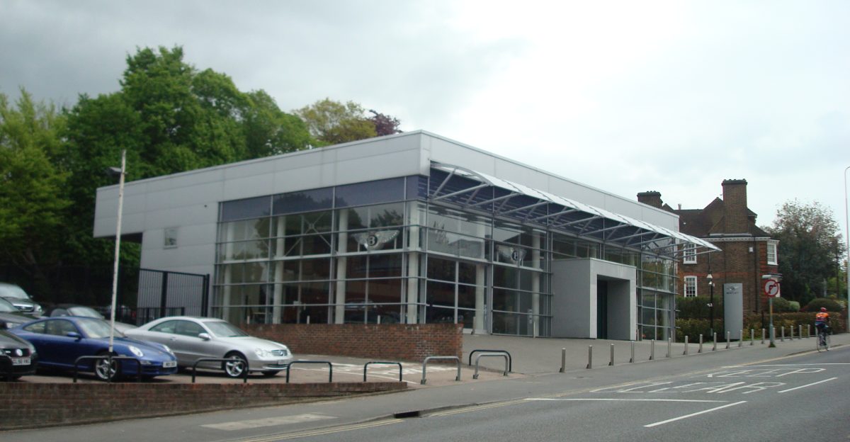 Bentley Kent car dealership London Road Sevenoaks