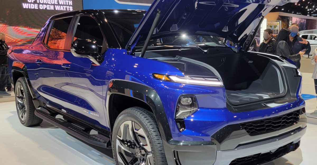 Chevrolet Silverado EV at 2022 Chicago Auto Show