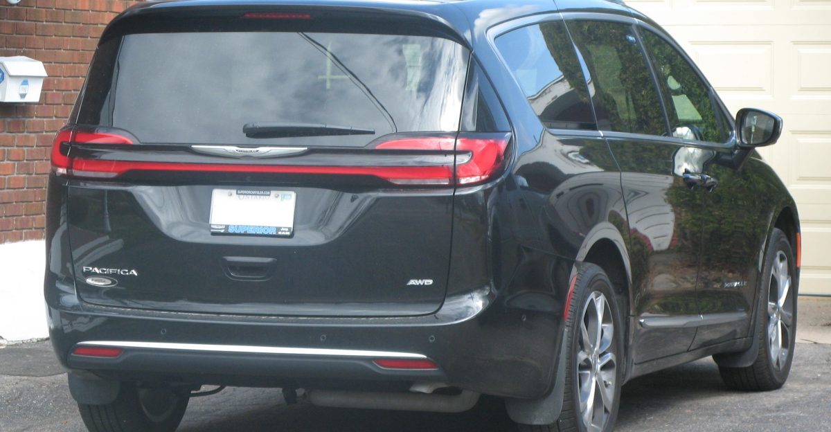 Chrysler Pacifica Pinnacle AWD photographed in Sault Ste Marie Ontario Canada
