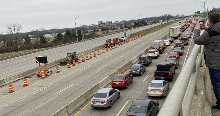 America’s Busiest North-South Interstate Shuts Down Half Its Lanes—100,000 Vehicles A Day Squeezed