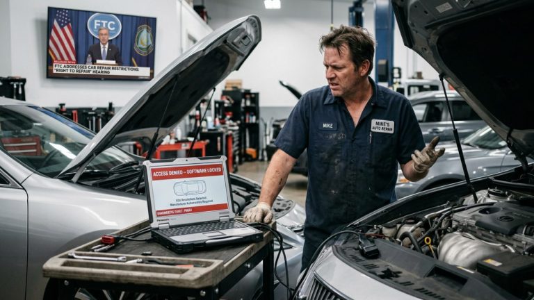 FTC Declares War On Automakers Locking Repairs Behind Software