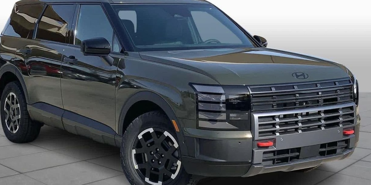 2026 Hyundai Palisade XRT Pro HTRAC AWD Titan Charcoal Grey Olive Green 3-Row 7-Passenger by Scott Brawley