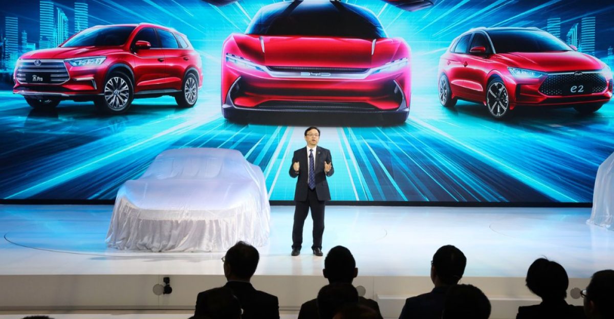 BYD Chairman Wang Chuanfu shows new models in June by Victor