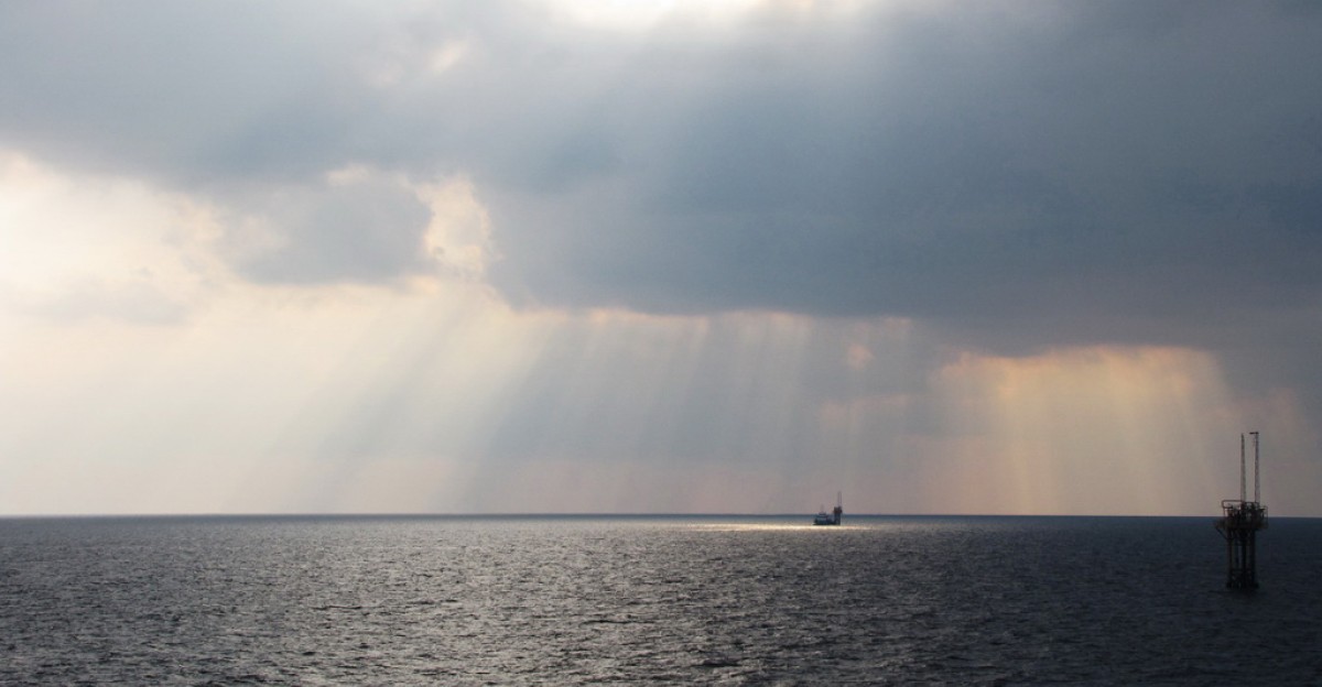 Strait of Hormuz near Bandar Abbas Iran