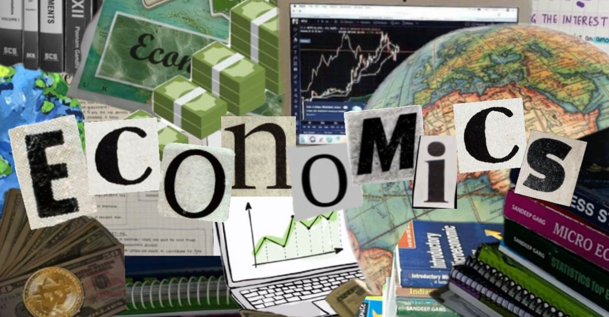 economics aesthetic wallpaper by Olivia Estrada