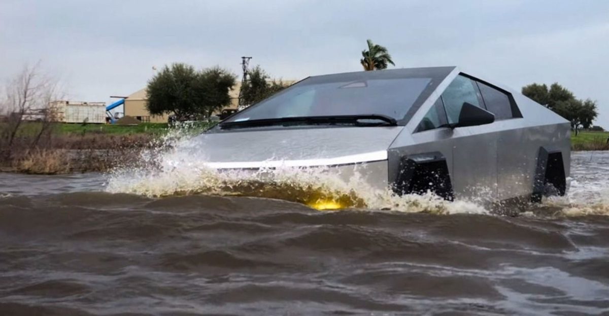 Are Electric Cars Safe To Drive In Flood Water by SlashGear