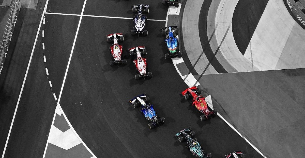 F1 Saudi Arabian GP start by tanya