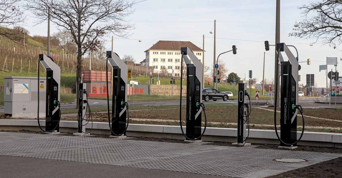 Electric vehicle charging stations in Stuttgart