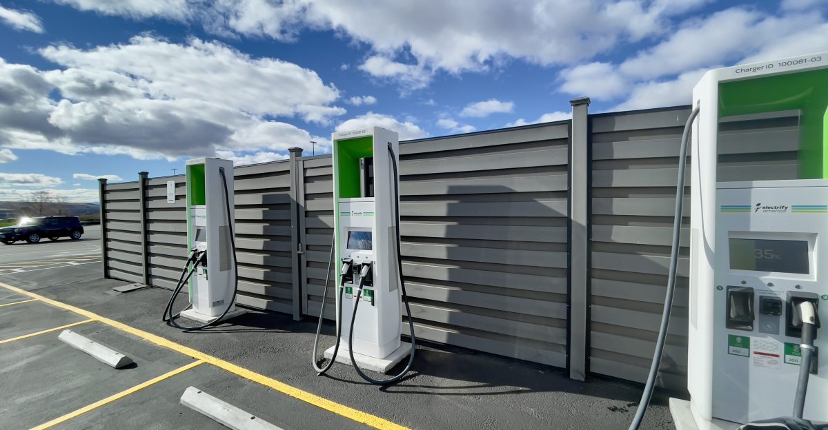 Electrify America EV charger in Nevada