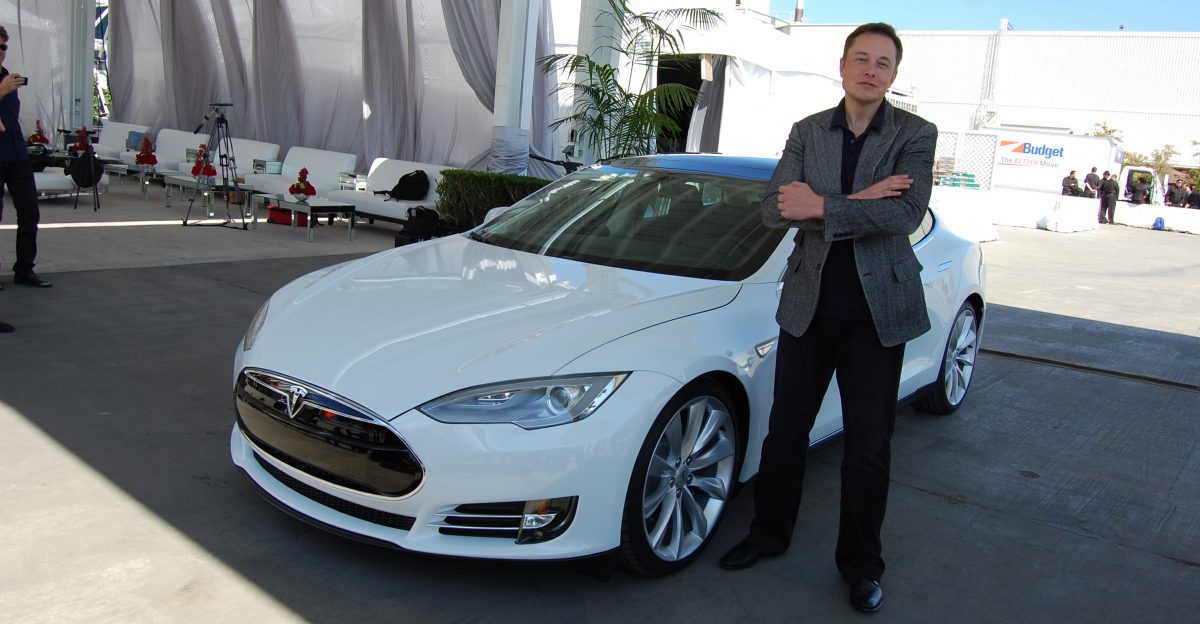 Elon Musk Tesla Factory Fremont CA USA