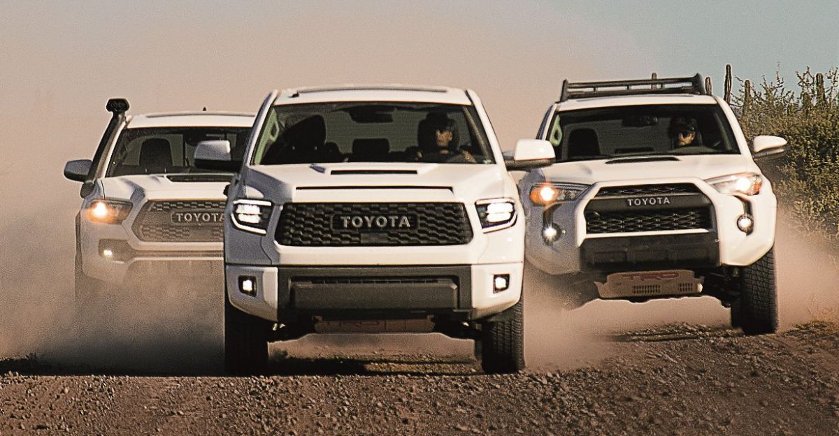 Toyota has a long-standing reputation for reliable and durable vehicles so it s no surprise that these models are in the Top 10 for the highest resale value after 5 years of ownership Toyota 4Runner 56 1 of the sticker price Toyota Tacoma 60 6 of the sticker price Toyota Tundra 52 7 of the sticker price by Gerardo Martinez