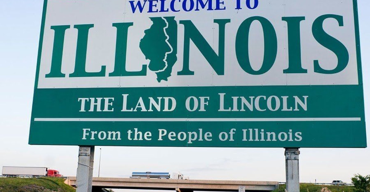 Welcome to Illinois The Land of Lincoln - From the People of Illinois by Vintage Tamara