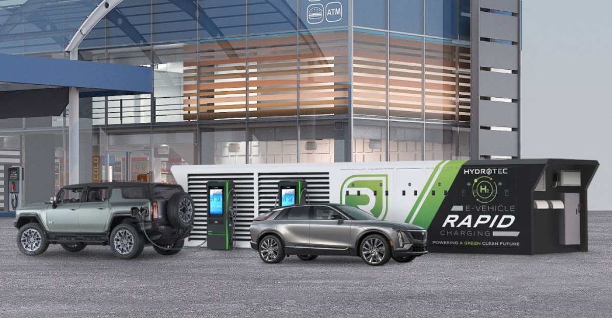 GM Envisions Using Fuel Cells To Recharge EVs Without Having To Connect To The Gridtets by Carscoops