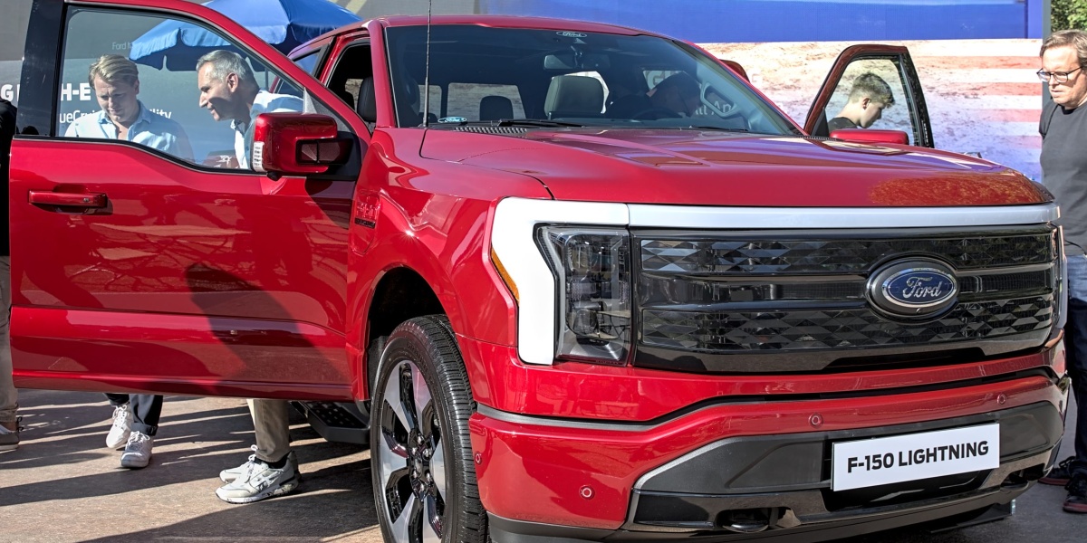 Ford F-150 Lightning at IAA 2023