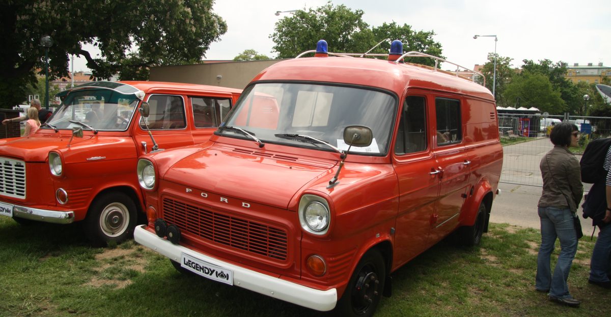 Ford Transit 130 MK1 1973 at Legendy 2019 in Prague