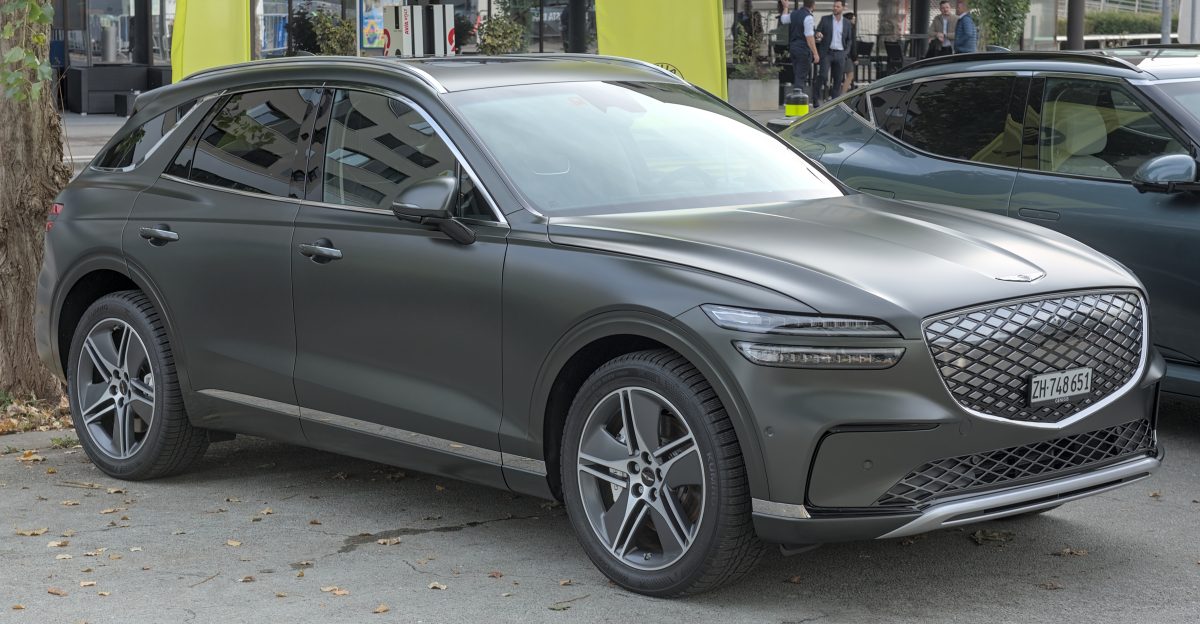 Genesis Electrified GV70 at Auto Zuerich 2025
