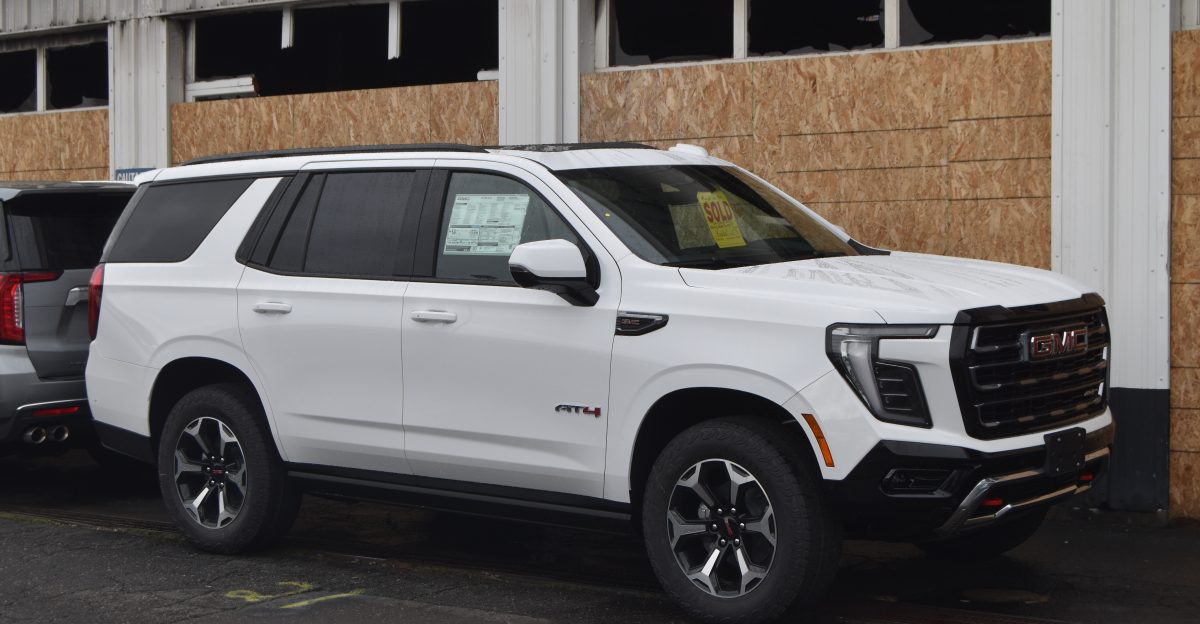 GMC Yukon Facelift spotted at Buick GMC of Beaverton Oregon