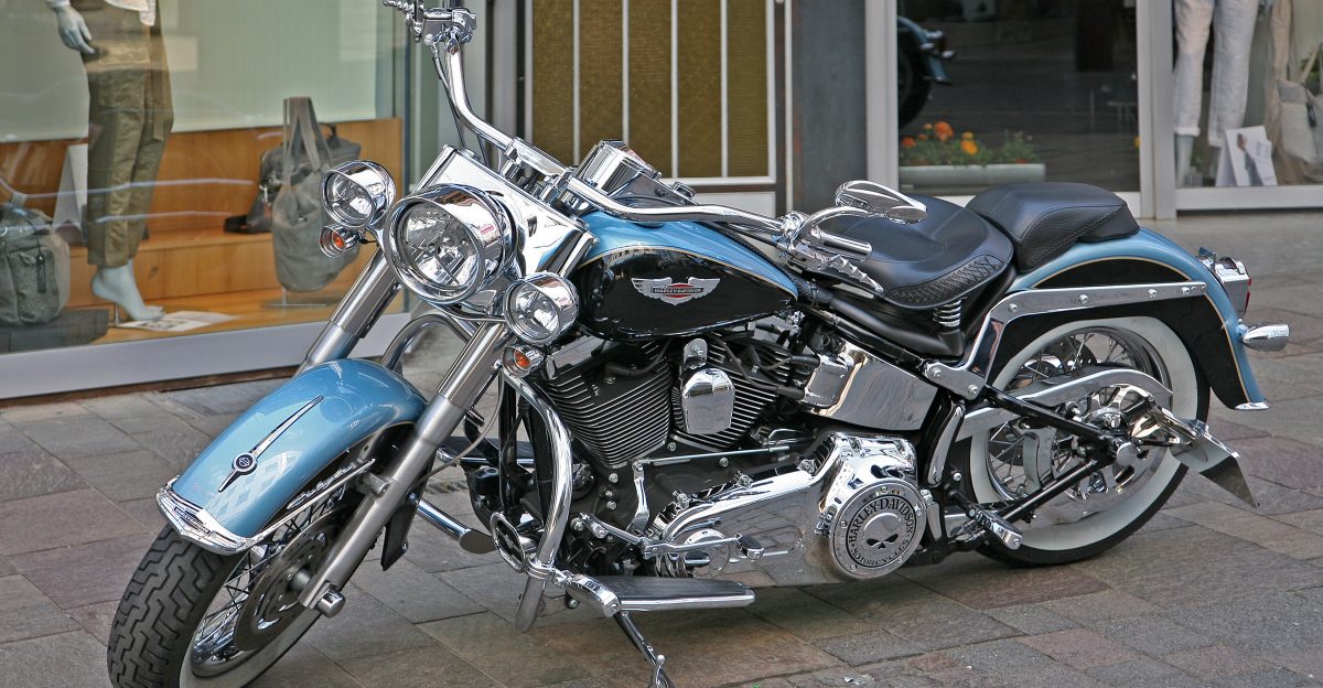 Harley-Davidson a motorcycle from the legendary Harley-Davidson Motor Company in Wisconsin USA