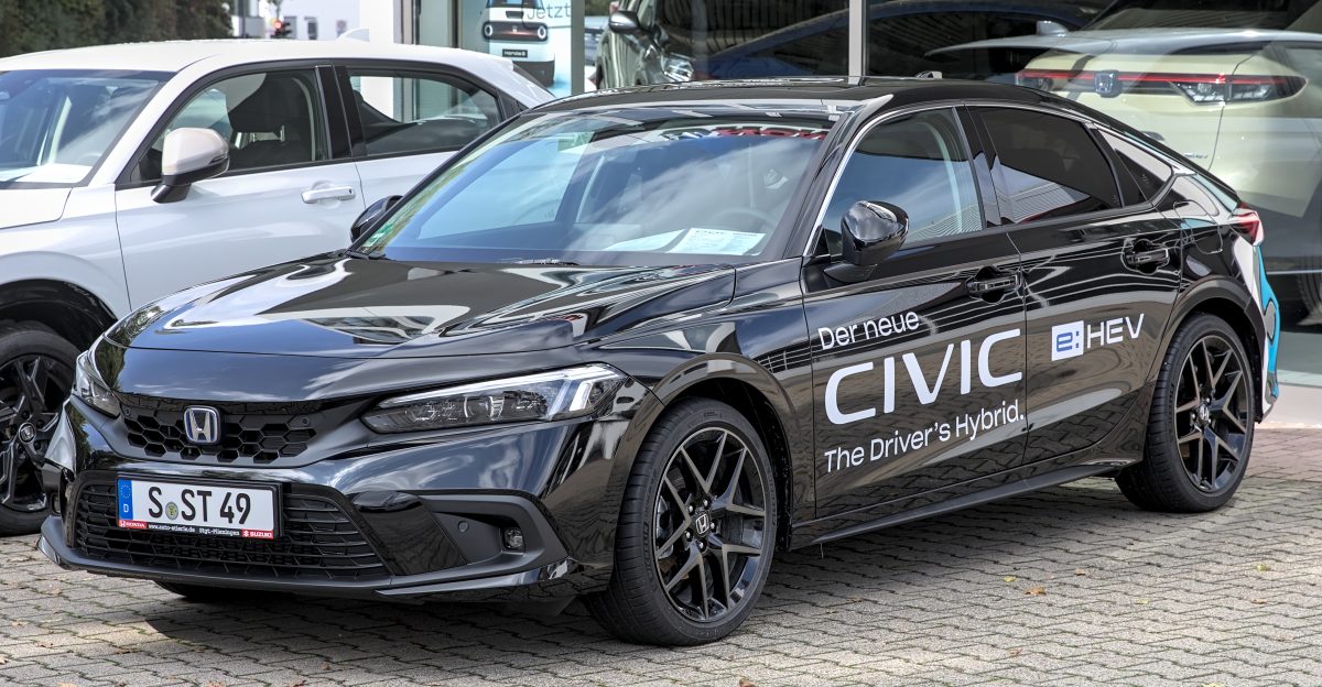 Honda Civic Hybrid 2022 Europe in Stuttgart