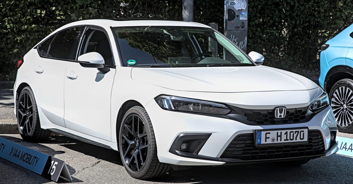 Honda Civic Hybrid 2022 Europe at IAA 2023