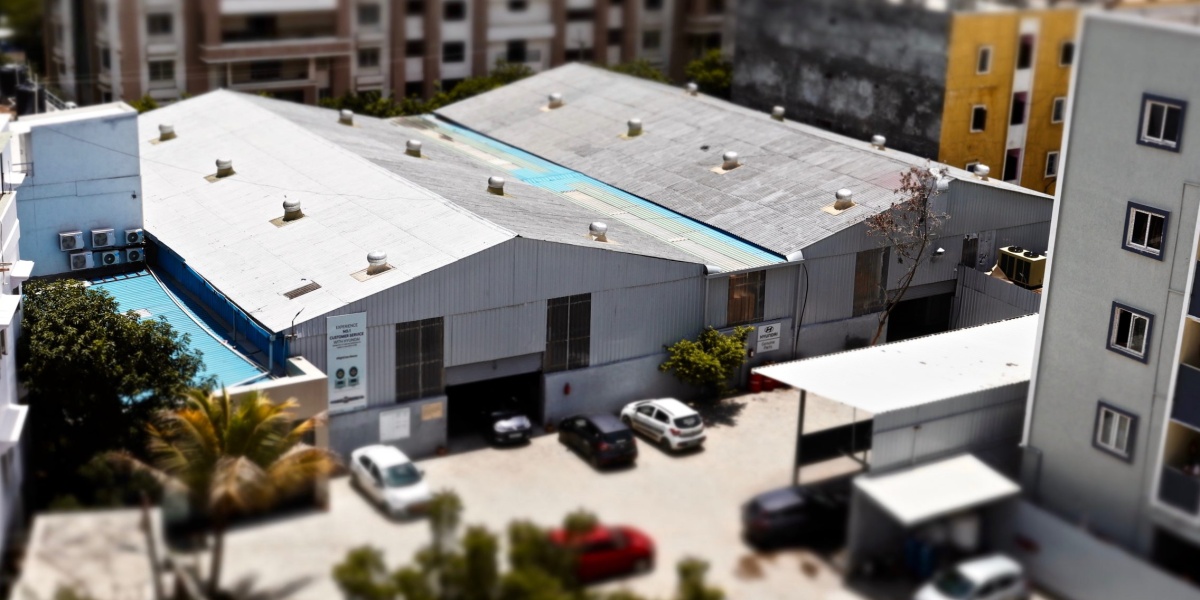 Hyundai service centre located in Ayyappa Society