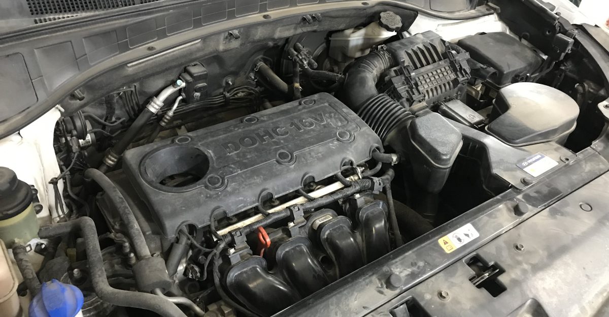 Hyundai Theta II 2 4L MPI G4KE in a Hyundai Santa Fe 2016
