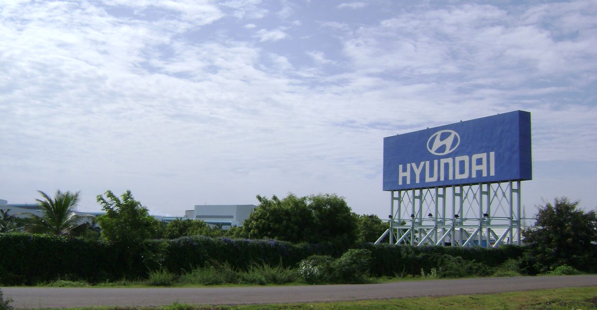 Hyundai s manufacturing plant near Chennai