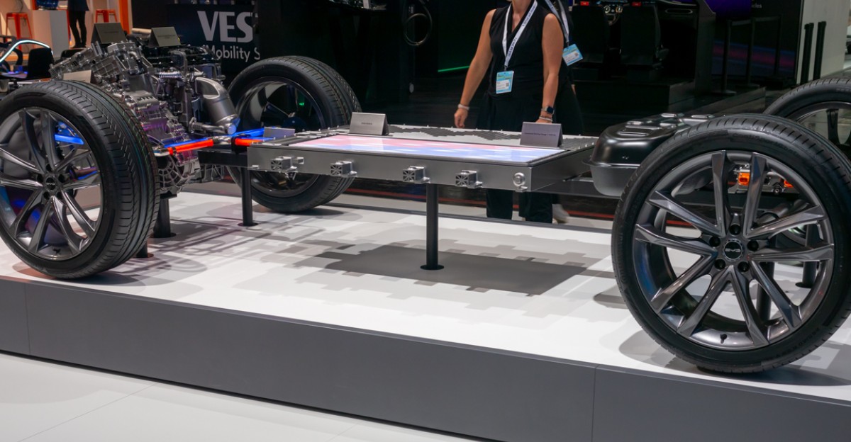 BYD blade batteries at IAA Summit 2023 in Munich Germany