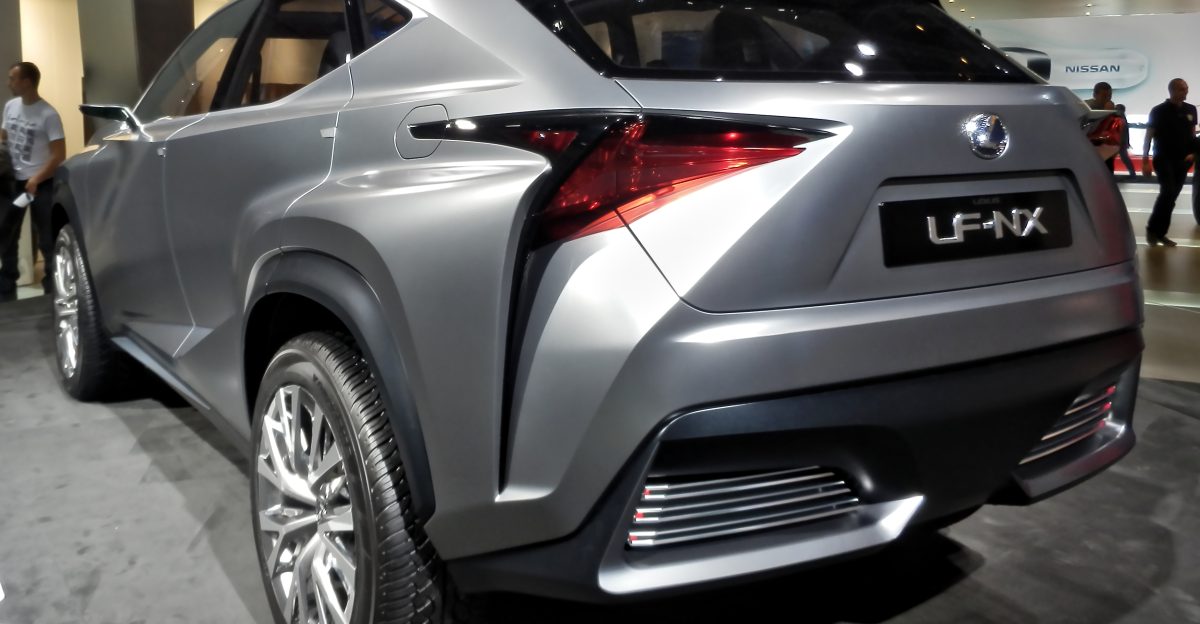 Lexus LF-NX at IAA 2013