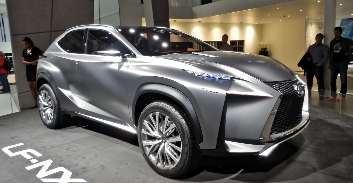 Lexus LF-NX at IAA 2013