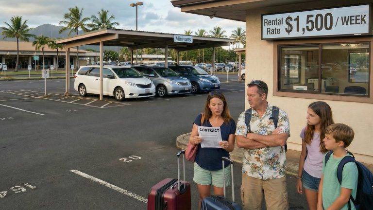 AI Pricing ‘Runs Amok’ As Hawaii Rental Cars Hit $1,500/Week—Only 4 Minivans Left On Entire Island