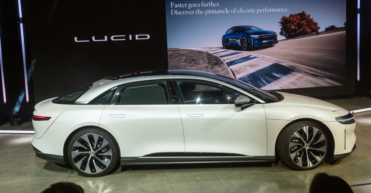 Lucid Air Grand Touring at Auto Z rich 2024