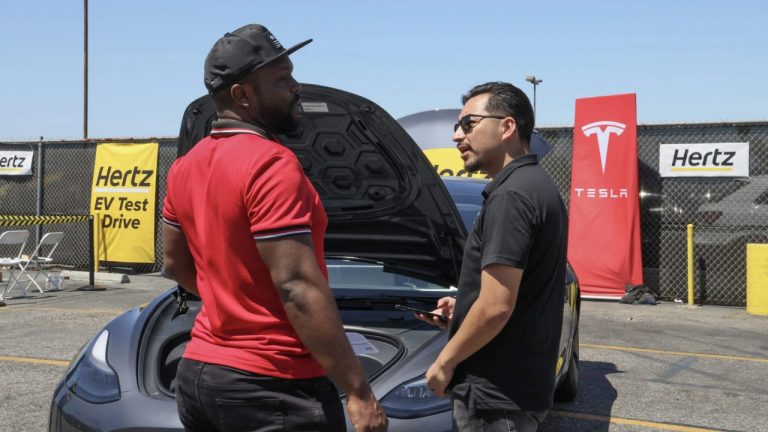 Hertz Dumped 30,000 Teslas at Under $20K—Lost $2.9B on 100,000 EVs Bought in 2021