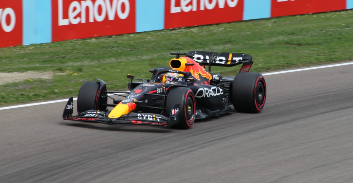 Max Verstappen au Grand Prix d Imola 2022 au volant de sa Red Bull