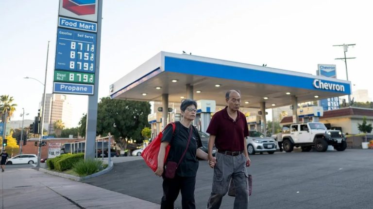 LA Chinatown Chevron Charges $8.71 as State Average Hits $5.76