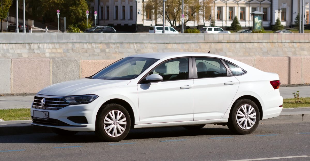 Moscow Volkswagen Jetta VII white
