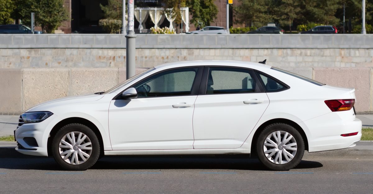 Moscow Volkswagen Jetta VII white